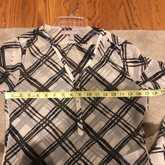 Banana Republic petite xxs sheer blouse - Picture 7 of 8